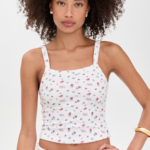 Guizio Tops - GUIZIO DANI TERRY TANK - M thick like velvet
